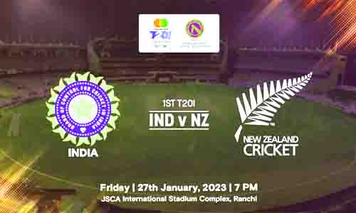 India vs New Zealand 1st T20 Match